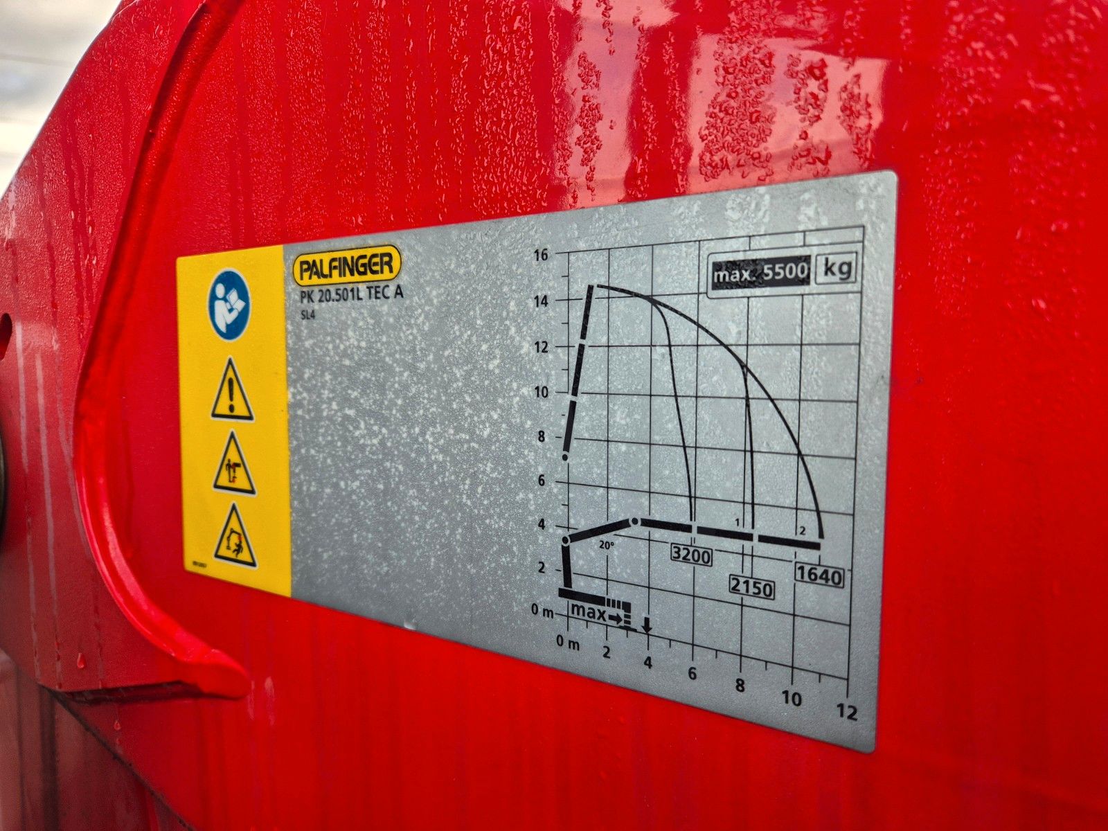 Fahrzeugabbildung MAN TGS 26.470 6x2-4 LL Baustoff Palfinger PK20.501L