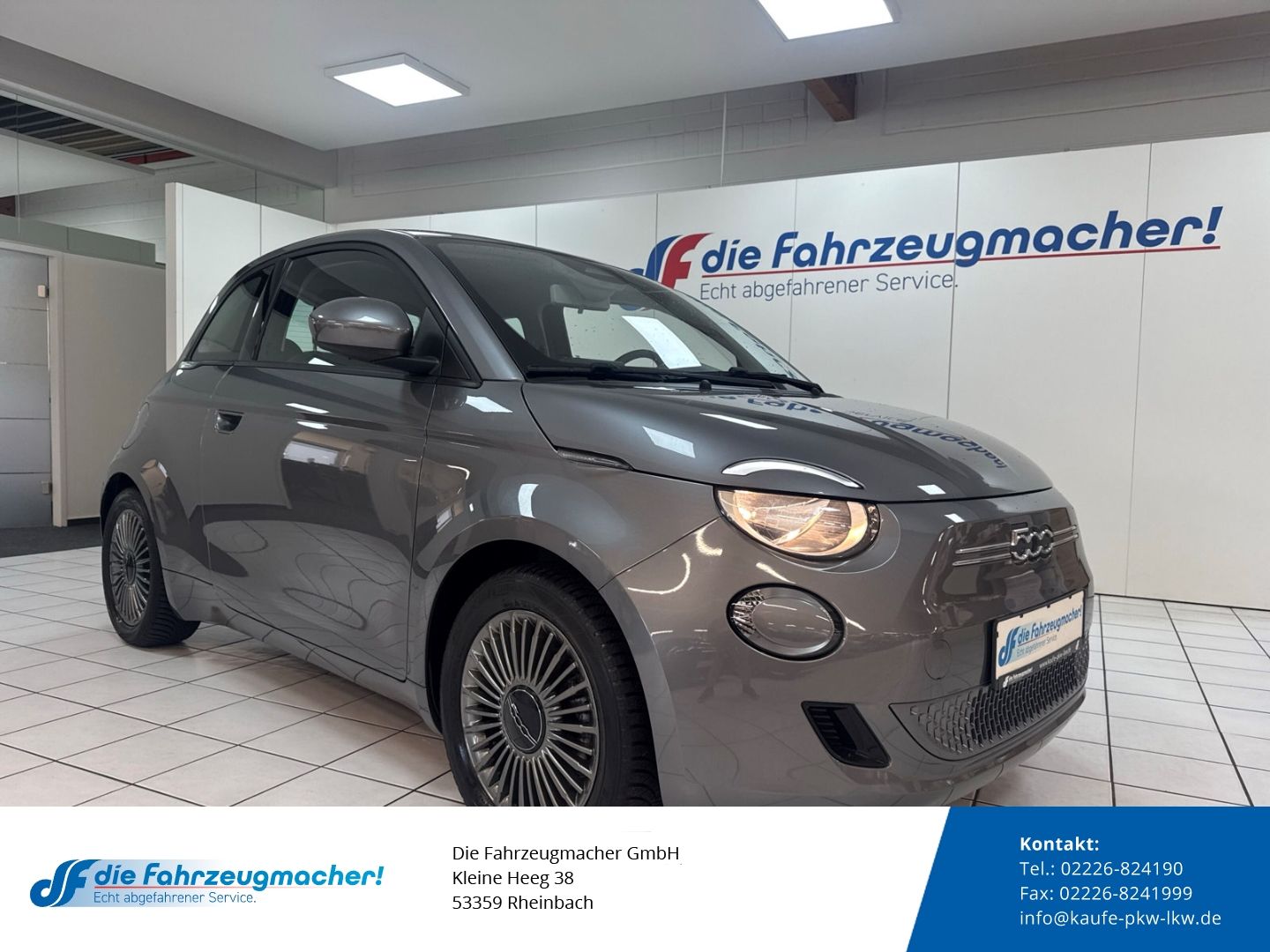 Fahrzeugabbildung Fiat 500 e Icon Navi Digitales Cockpit Memory Sitze A