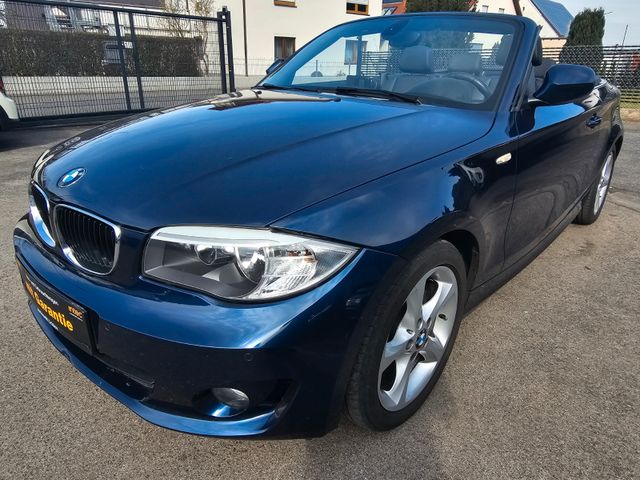 BMW 118 Baureihe 1 Cabrio  Leder Alu PDC Sitzheizung