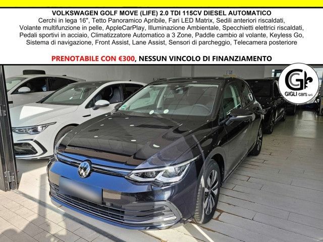 Volkswagen Golf TDI MOVE LIFE C.16 Tetto Nav Led