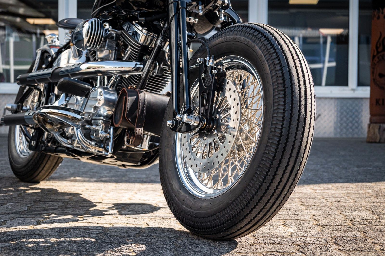 Fahrzeugabbildung Harley-Davidson Heritage Springer FLSTC 1989 Oldschool Custom
