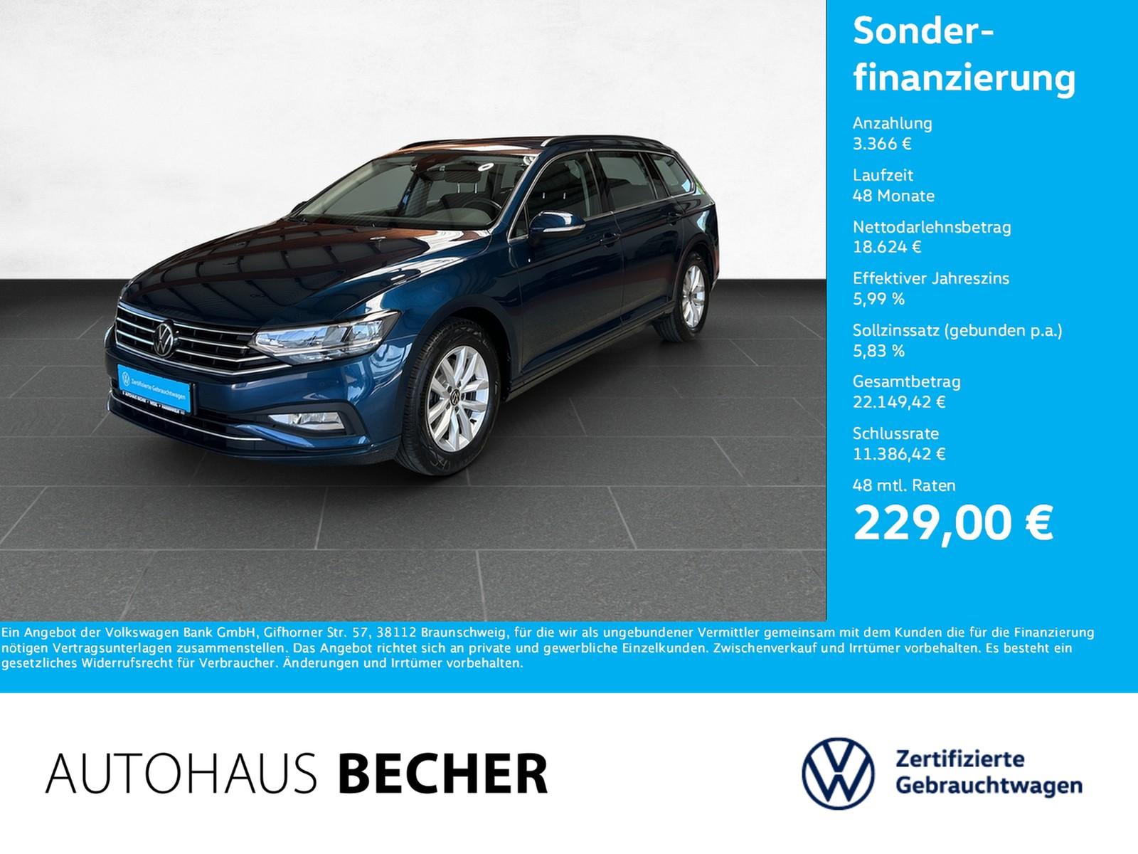 Volkswagen Passat Variant Business 2.0 TDI DSG /AHK/Sitzhz