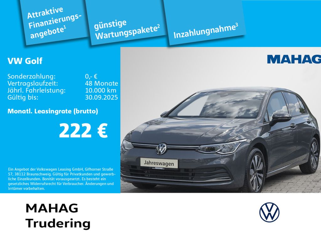 Volkswagen Golf VIII 1.5 TSI MOVE LED Navi AHK ACC AppConne