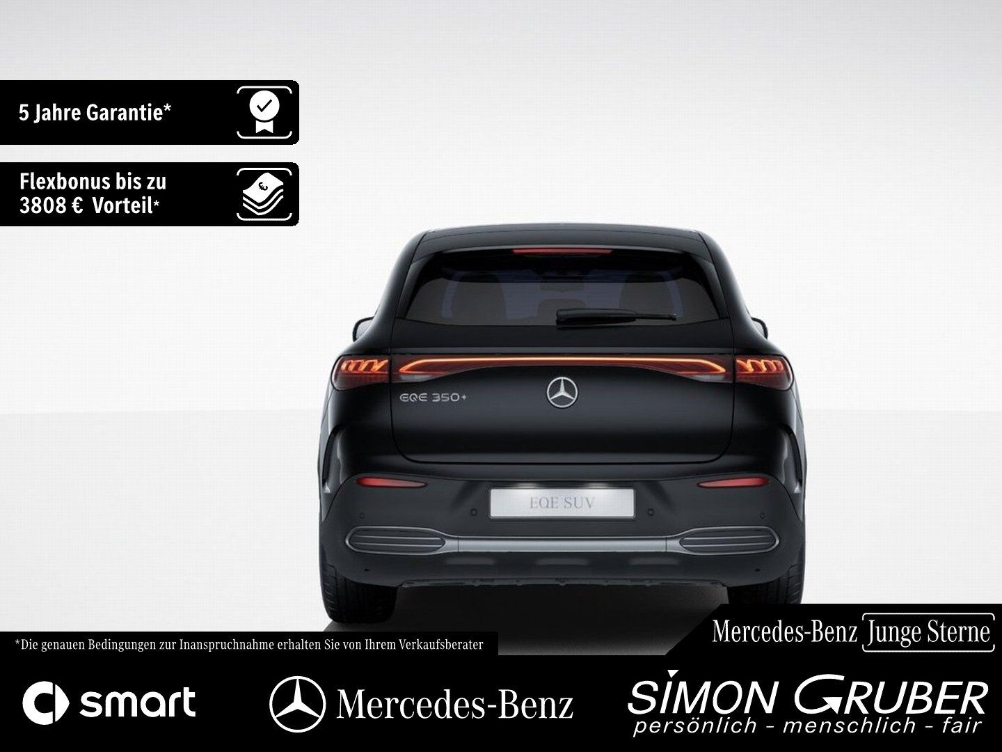 Fahrzeugabbildung Mercedes-Benz EQE 350+ SUV AMG Night Pano Airmatic DigiLight