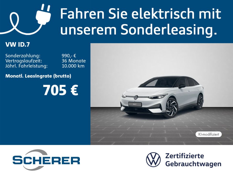 Volkswagen ID.7 Pro S STORNO WARTEN AUF GUTSCHRIFT PANO foto 1