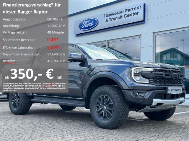 Ford Ranger Raptor*4WD*Doka*Standheiz.*Rapt.Tech.Pkt*