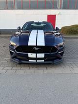 Ford Mustang GT 5.0 V8 EU-Modell, Unfallfrei, Voll. - blaue Ford Mustang