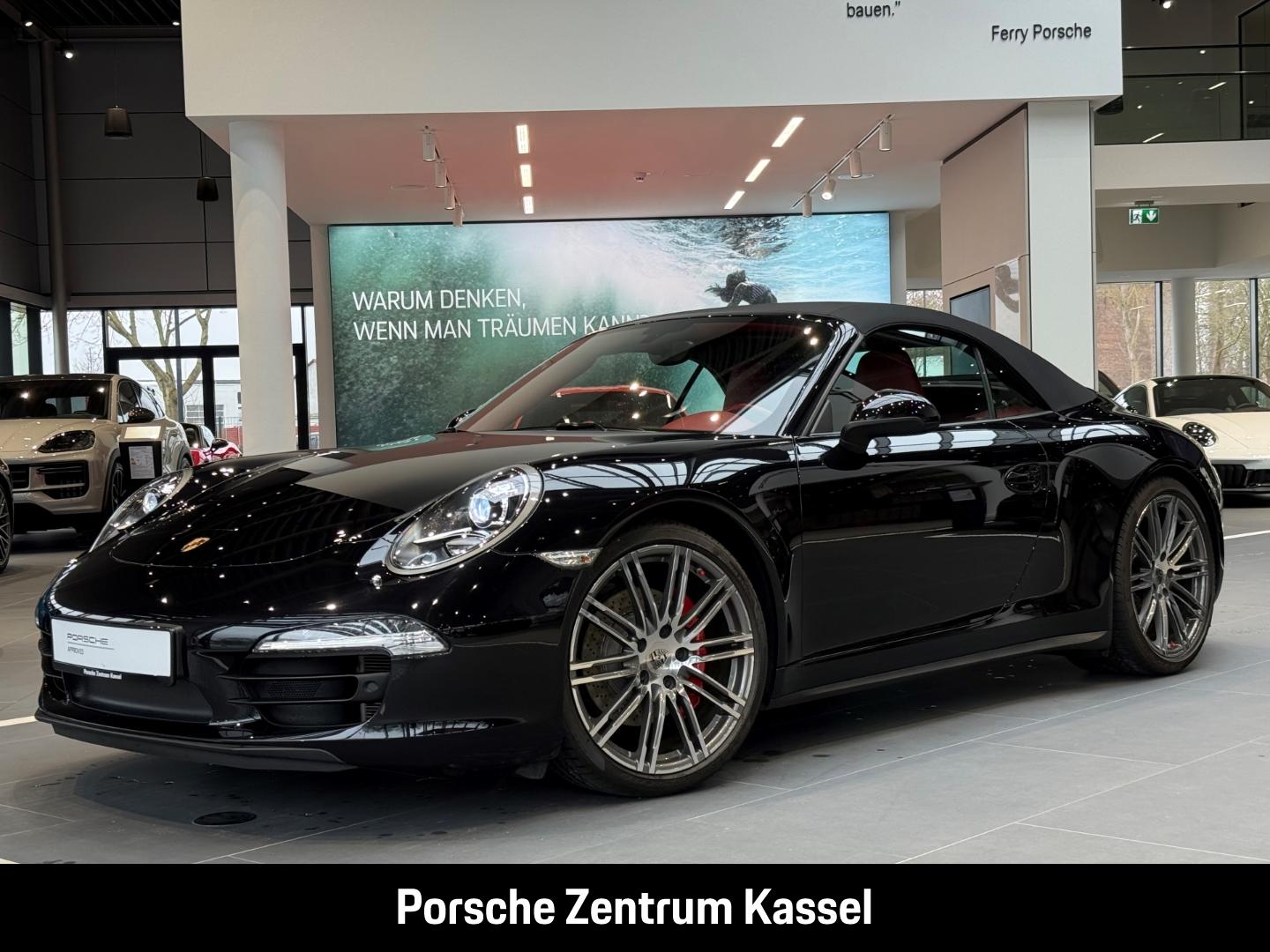 Porsche 991 911 Carrera 4S Cabrio Naturleder Sportabgas
