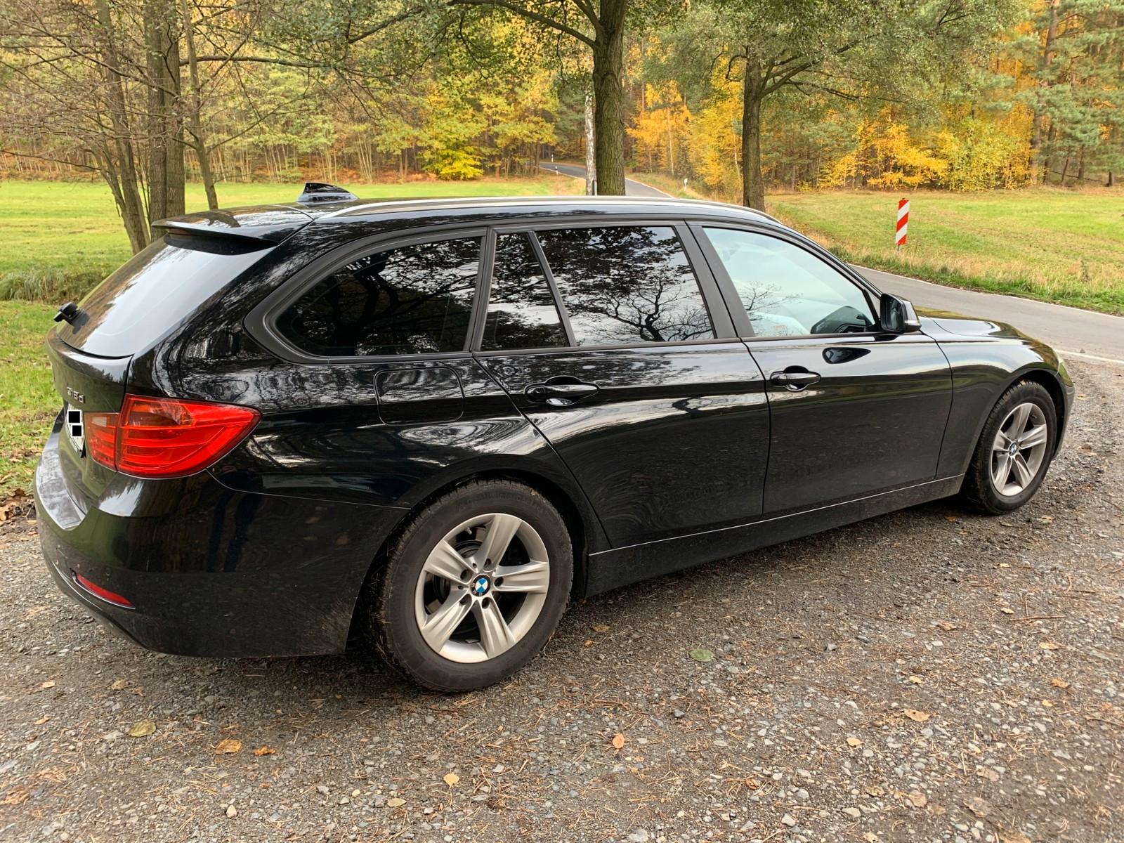 BMW 318 2014 — interior