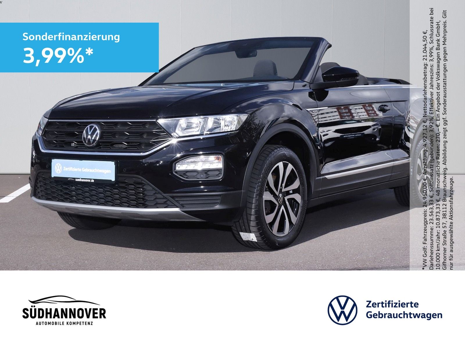 Volkswagen T-Roc Cabriolet Active 1.5 TSI NAVI+SHZ+PDC