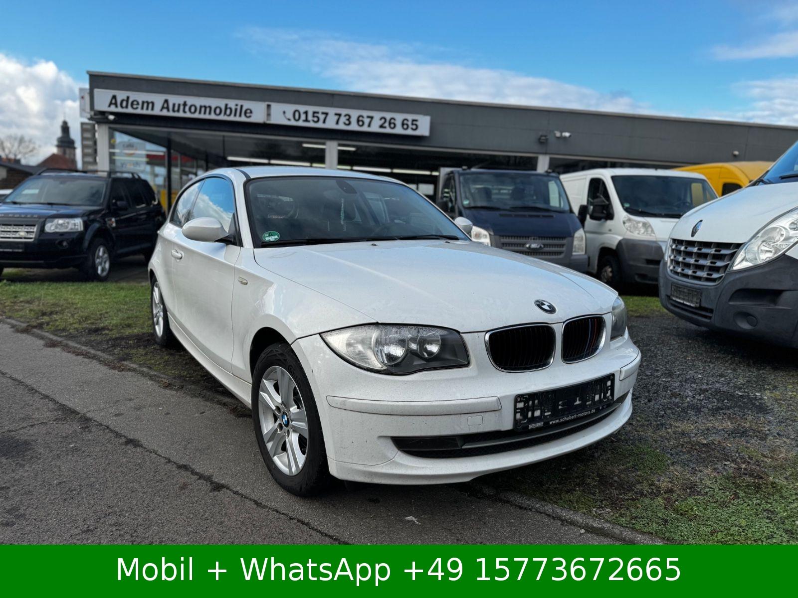 BMW 116 Baureihe 1 Lim. 116i Benziner Euro5 Klima