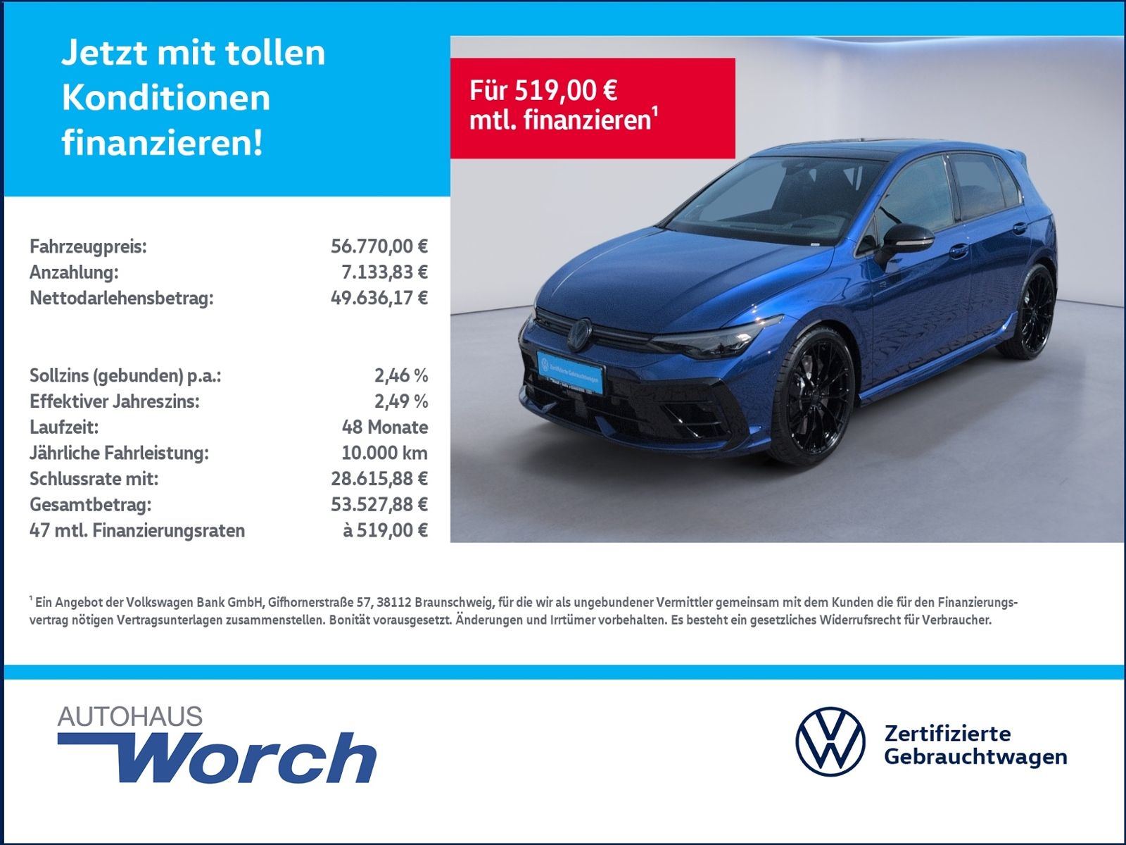 Volkswagen Golf VIII R Black Edition AKRA LEDER PANO DCC foto 1