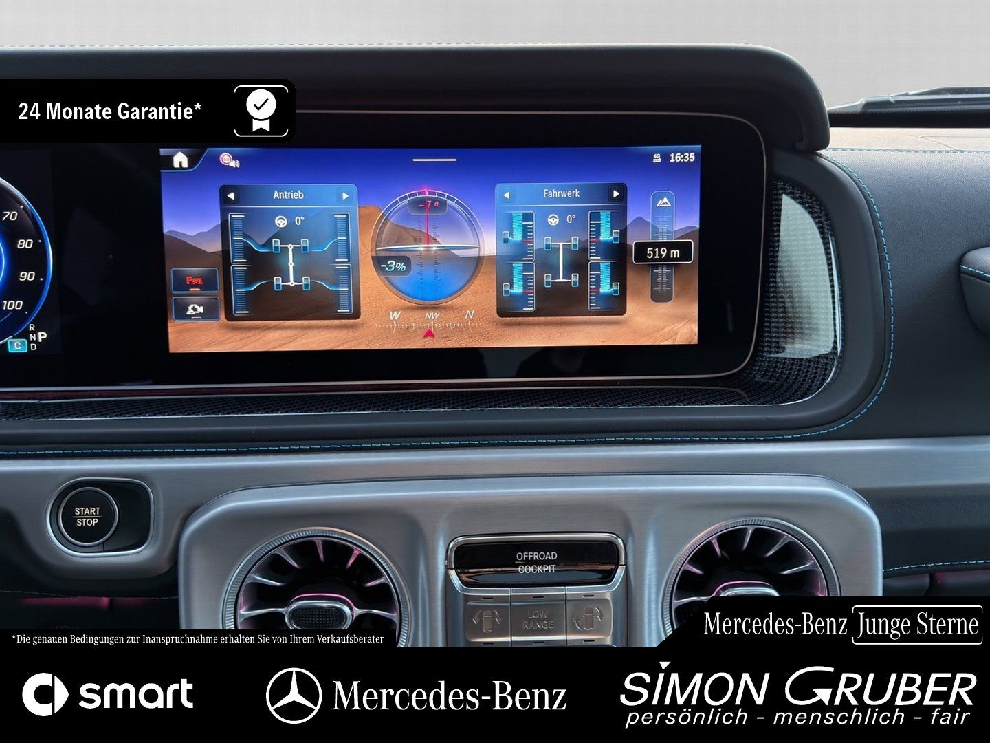 Fahrzeugabbildung Mercedes-Benz G 580 EQ Edition ONE AMG Magno Fondentertain