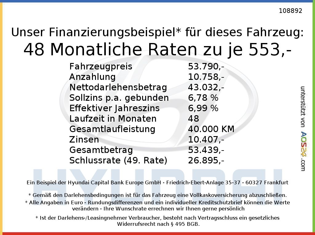 Fahrzeugabbildung Hyundai STARIA 7-Sitzer SIGNATURE Panoramadach