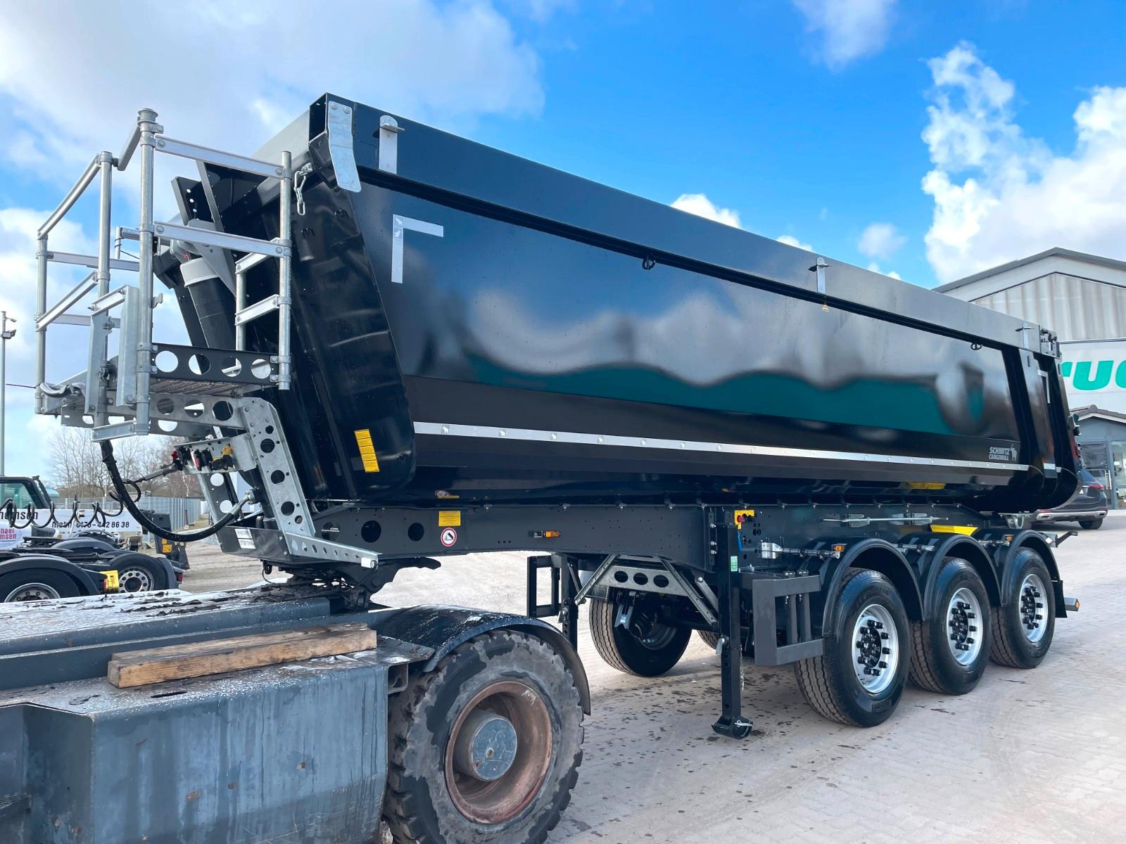 Schmitz Cargobull 28m³ Stahlkippauflieger / Rollplane / Auch Miete