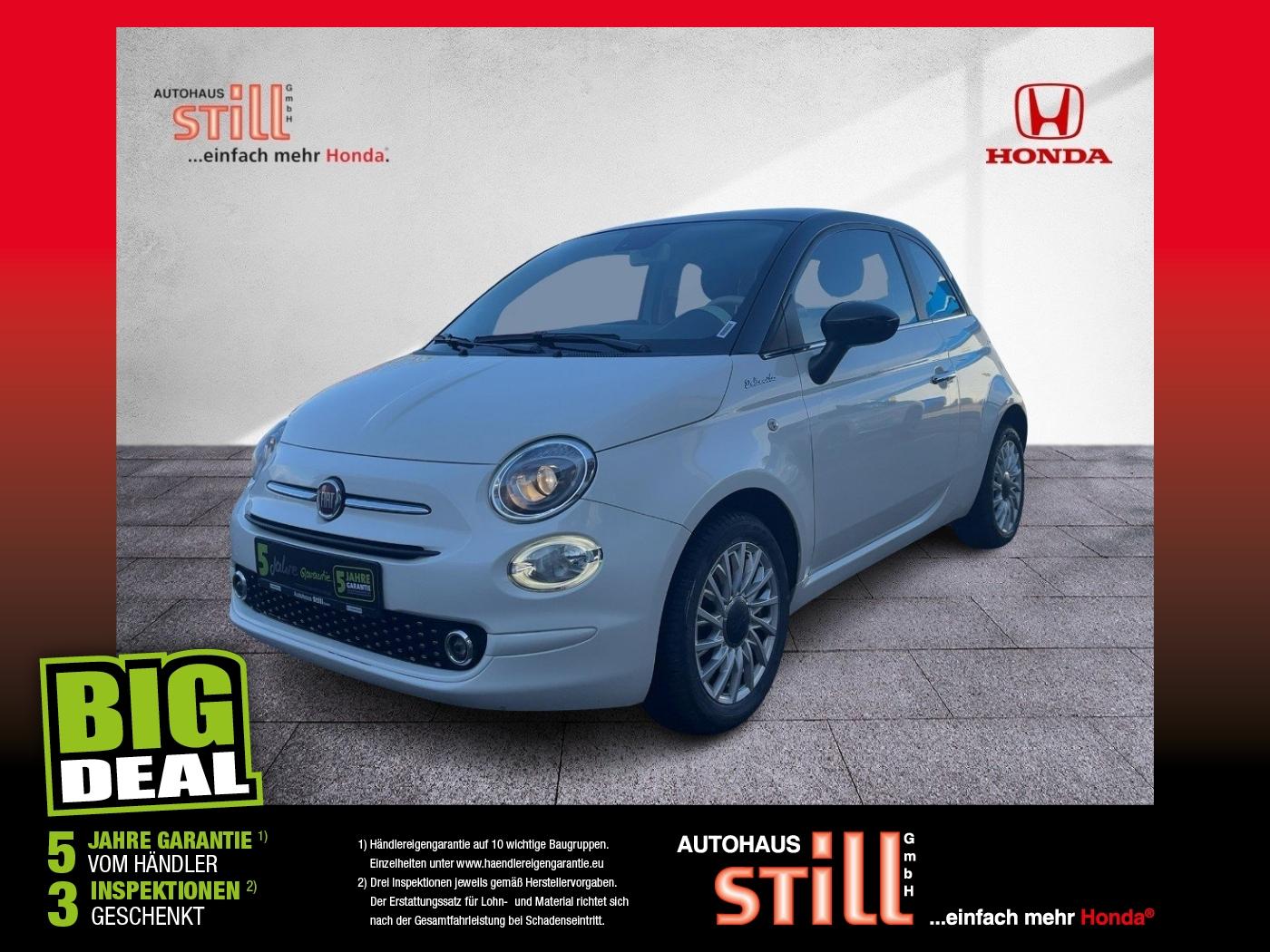 Fiat 500 1.0 Dolcevita Hybrid Pano+Klima+LM