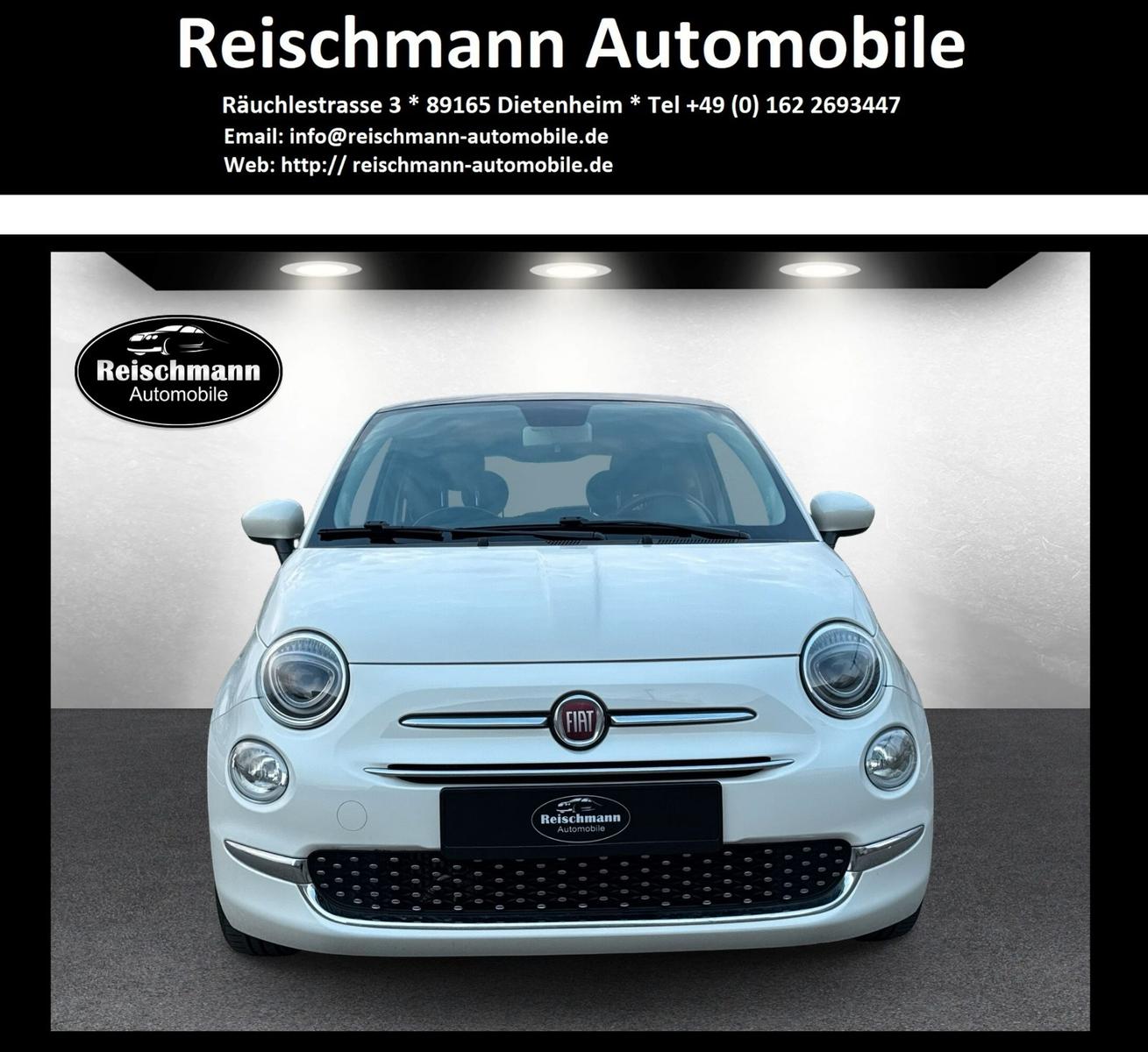 Fiat 500 Lounge 0,9 8V Twin Air HU+KD NEU 8fach 31Tkm