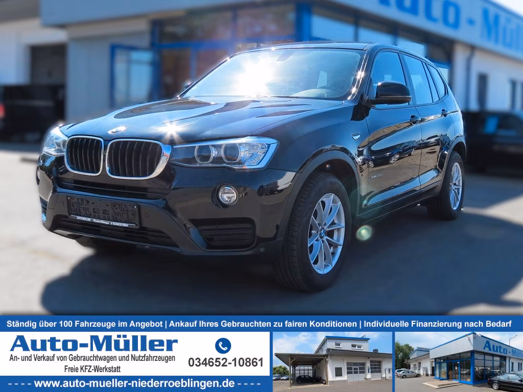 BMW X3 xDrive 20 d Bi-Xenon Navi AHK Kamera