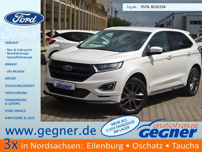Vorderansicht des FORD Edge 210PS Bi-Turbo 4x4 ST-Line Sport LED Navi