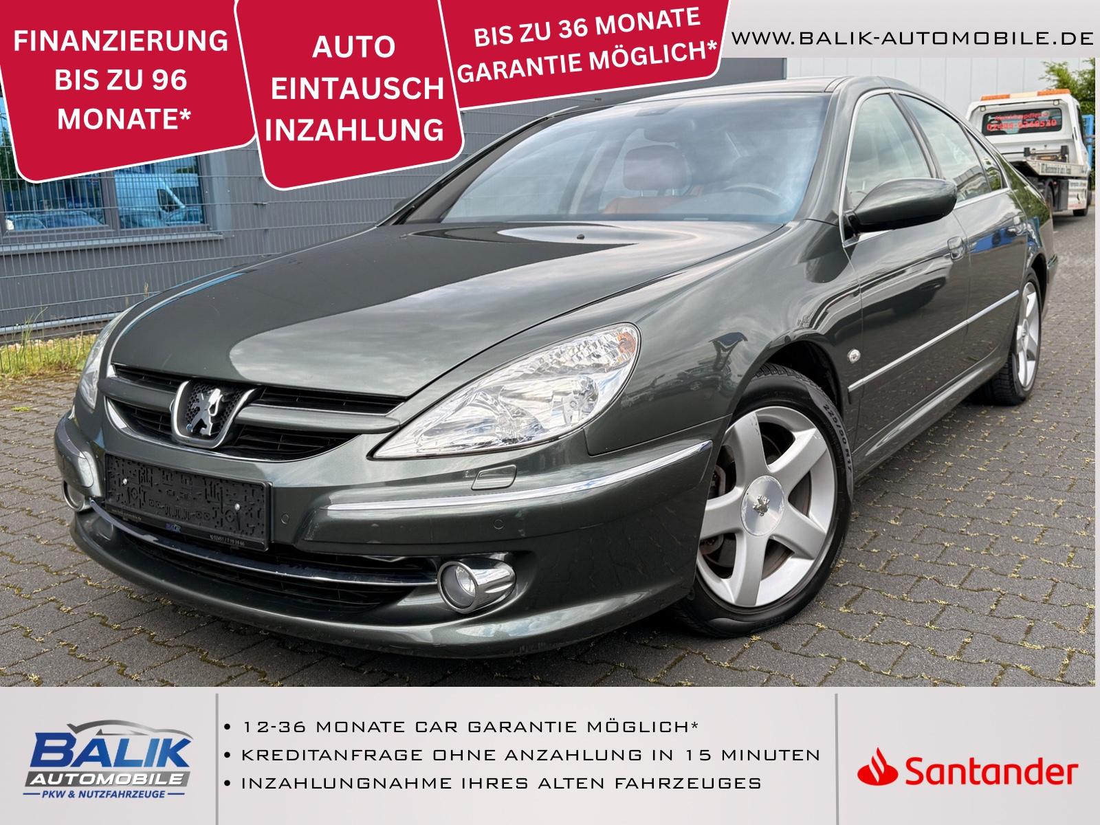 Peugeot 607 Platinum Exclusive*1.HAND*VOLL LEDER COGNAC