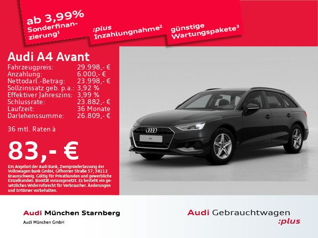 Audi A4 Avant 35 TDI S tronic Navi+/PDC+