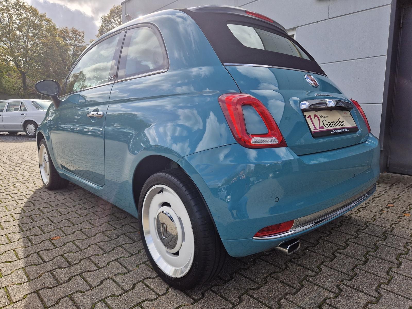 Fiat 500  Cabrio Anniversario *PDC*Tempomat*Klimaauto