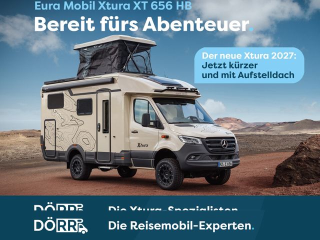 Eura Mobil Xtura XT 656 HB Dachzelt, Allrad 4x4, Solar, RFK