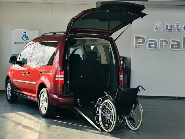 Volkswagen Caddy TDI DSG Behindertengerecht-Rampe + el Sitz