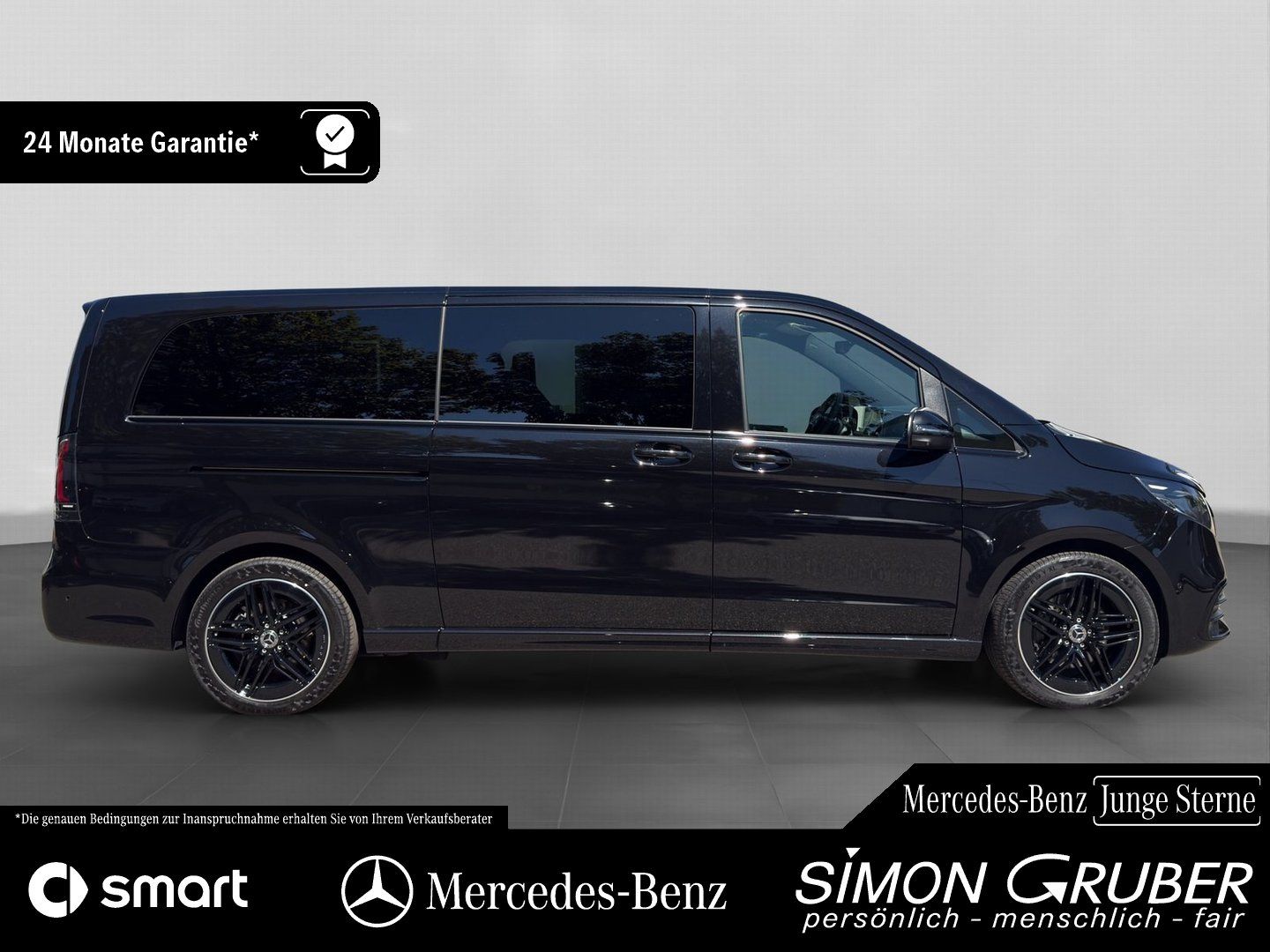 Fahrzeugabbildung Mercedes-Benz V 300 d Extra Lang AMG Night Burm eTüren 8 Sitze
