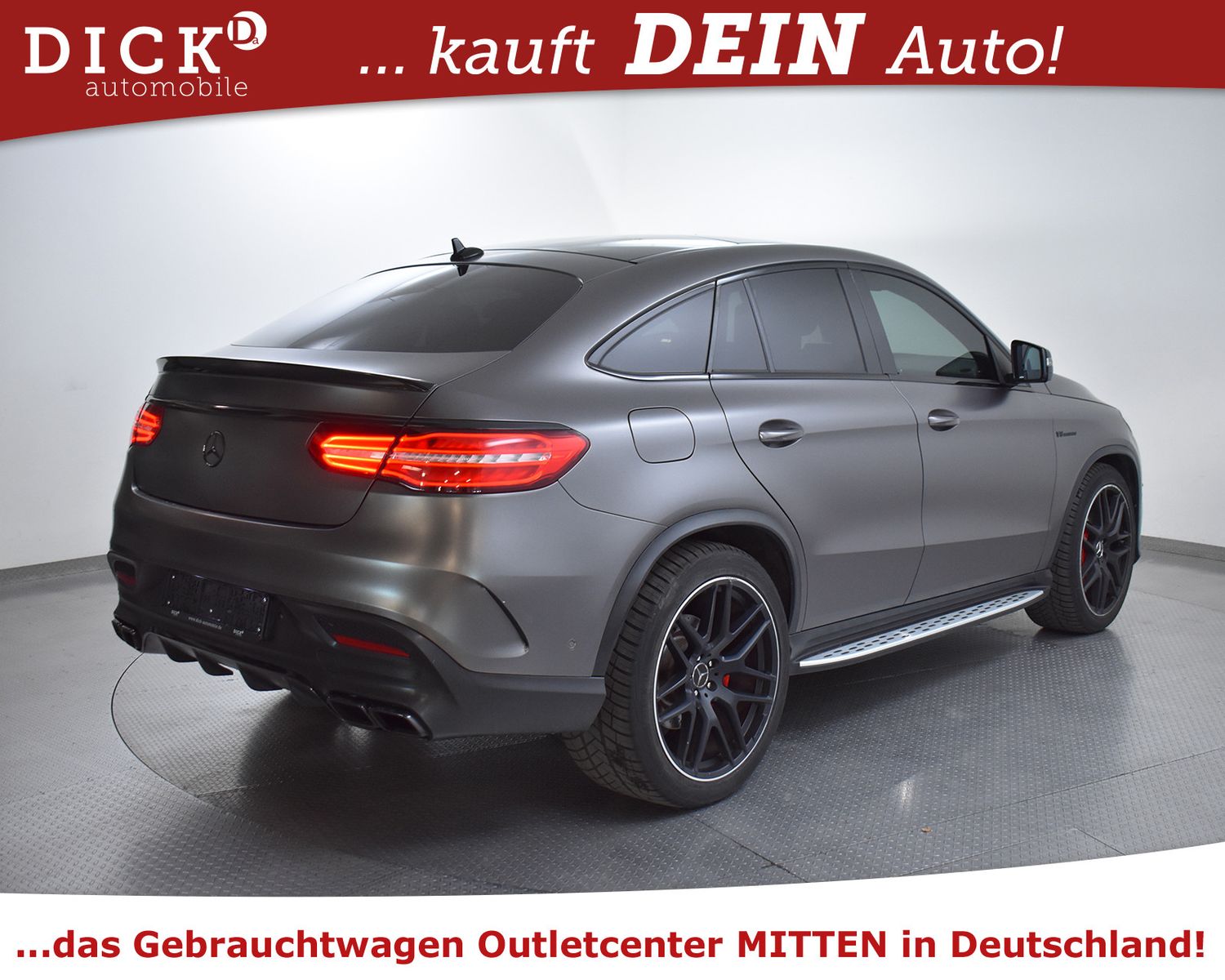 Fahrzeugabbildung Mercedes-Benz GLE 63 S Coupe AMG 4M >AIRM+PANO+STNDHZ+B&O+VOLL