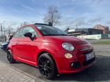 Fiat 500 S Cabrio*2.Hand*Leder*Sport Paket - Fiat 500: Rot, Cabrio
