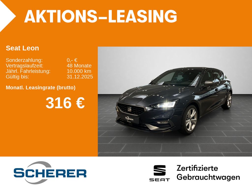 Seat Leon FR 2.0 TDI Rückfahkamera Carplay