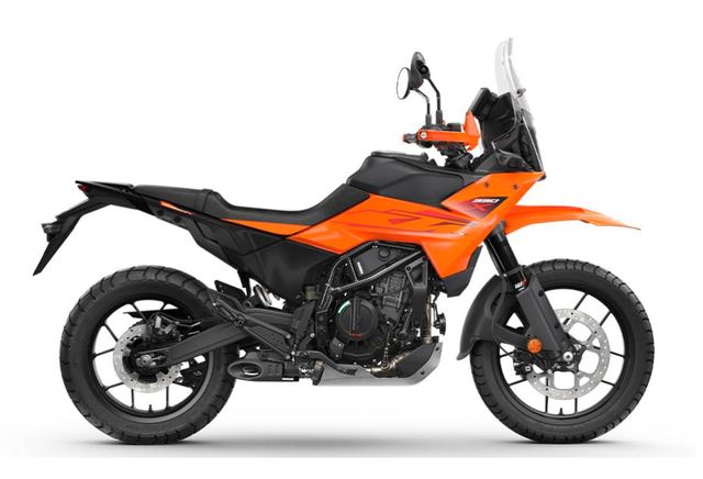 KTM 390 Adventure X orange 2025