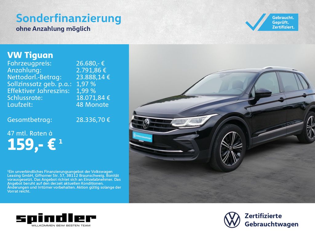 Tiguan Active 2.0TDI DSG / Matrix, HuD, AHK, RFK