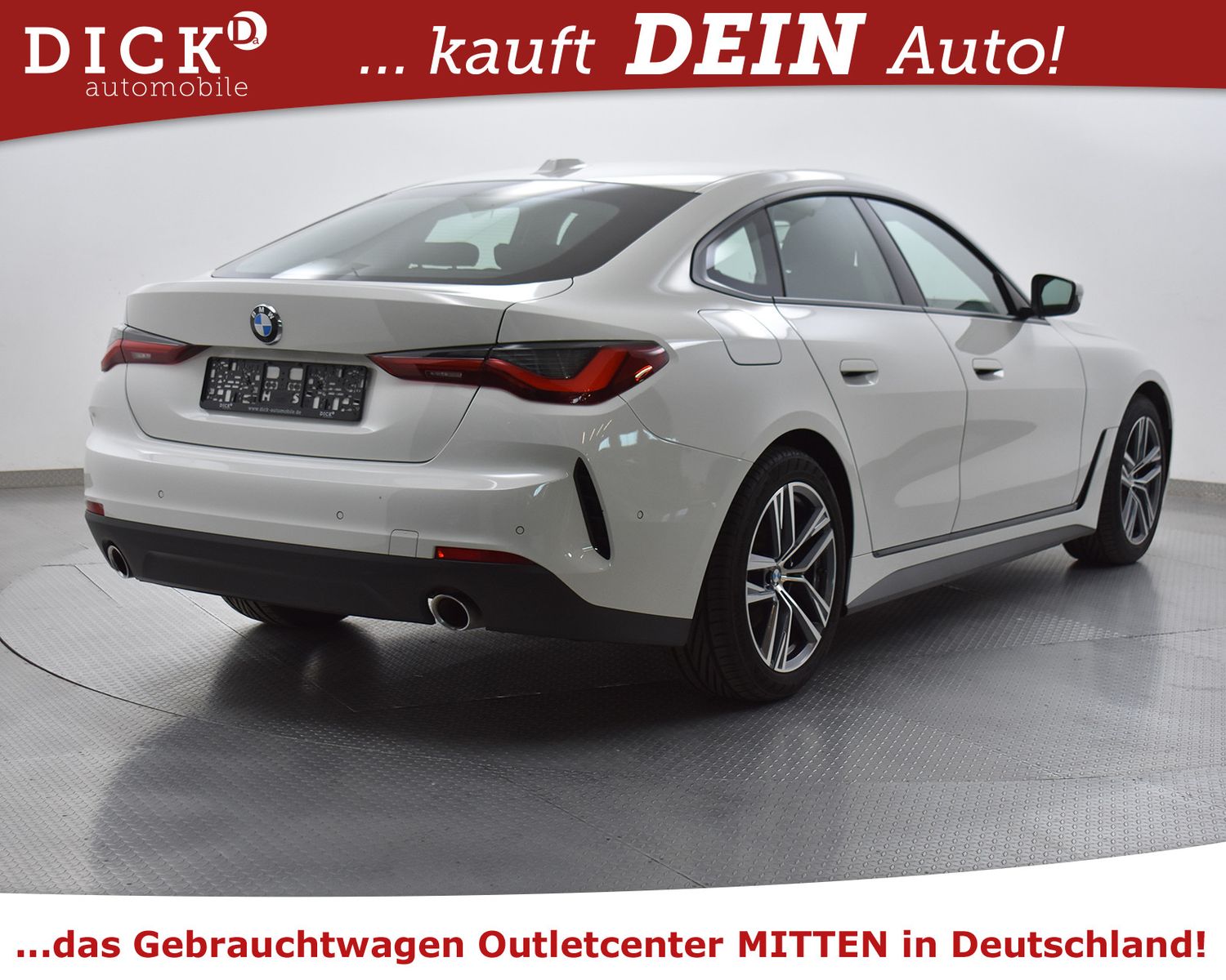 BMW 420d Aut. Gran Coupé M SPORTF+LEDER+NAVI PLUS+18 - Image 4