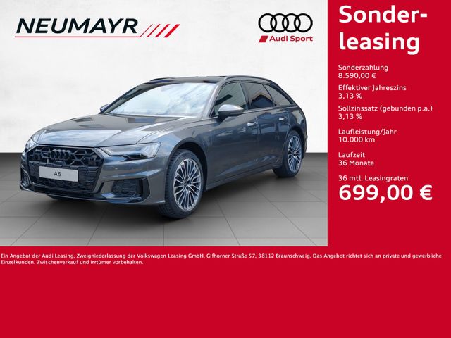 Audi A6 Avant 55 TFSIe quattro S line HD Matr; Pano