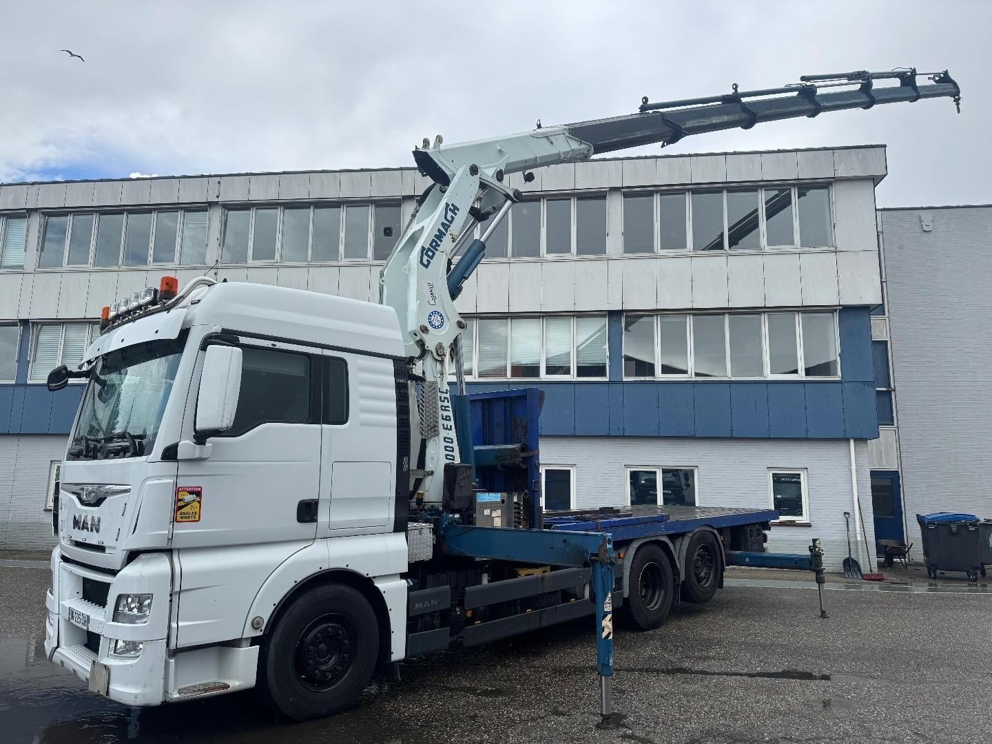 MAN TGX 26.440 6x2 EURO 6 + CORMACH 34000E6 + REMOTE