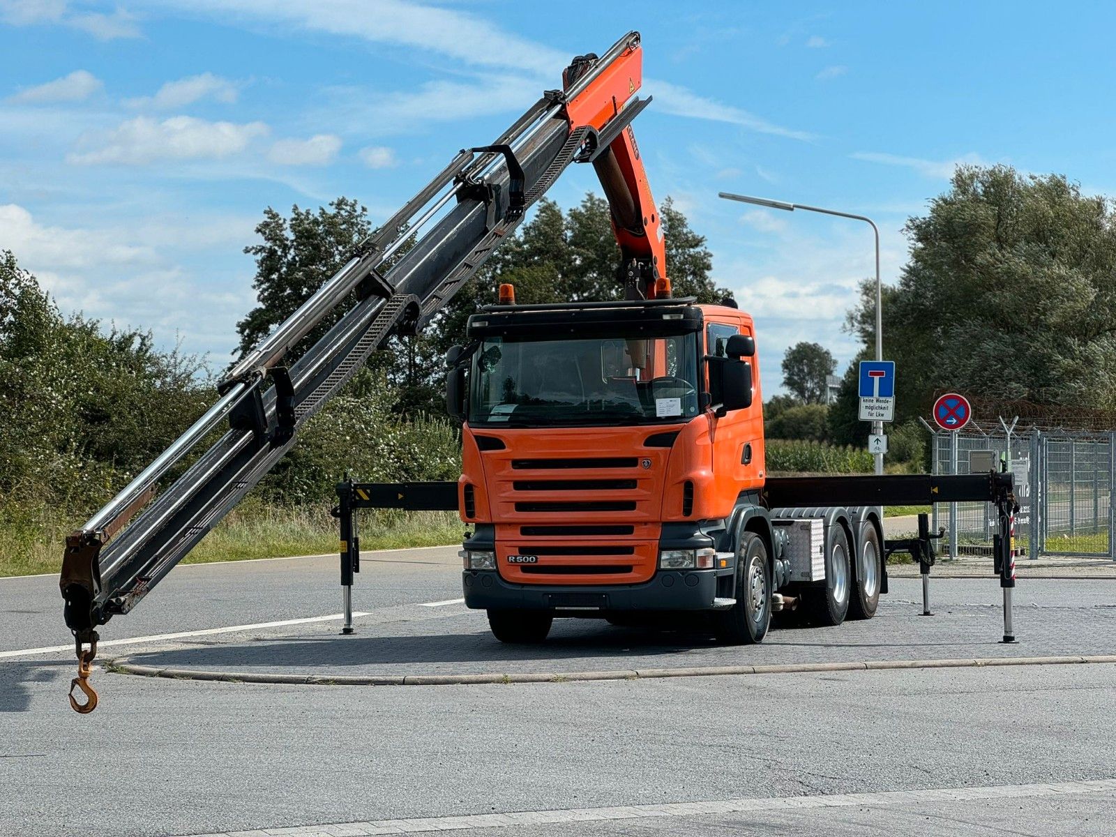 Fahrzeugabbildung Scania R 500 V8 SZM  PK29002 4x hydr. 4-Punkt Abstz 6x4