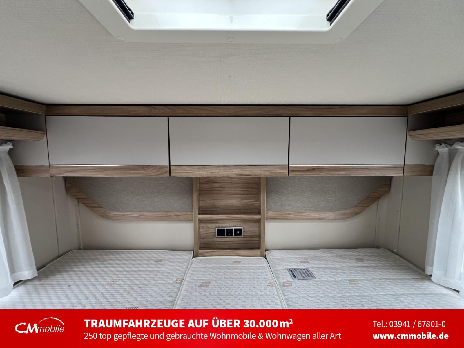 HYMER / ERIBA / HYMERCAR Exsis I 678 FL - Hub & Einzelbetten - 1. Hand -