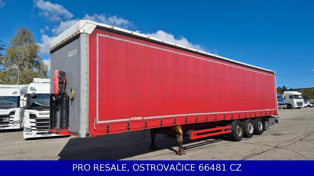 Kögel SN 24 CARGO + axă liftantă