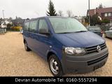Volkswagen T5 Transporter Bus Caravelle Trendline lang - blaue Volkswagen T5 Transporter
