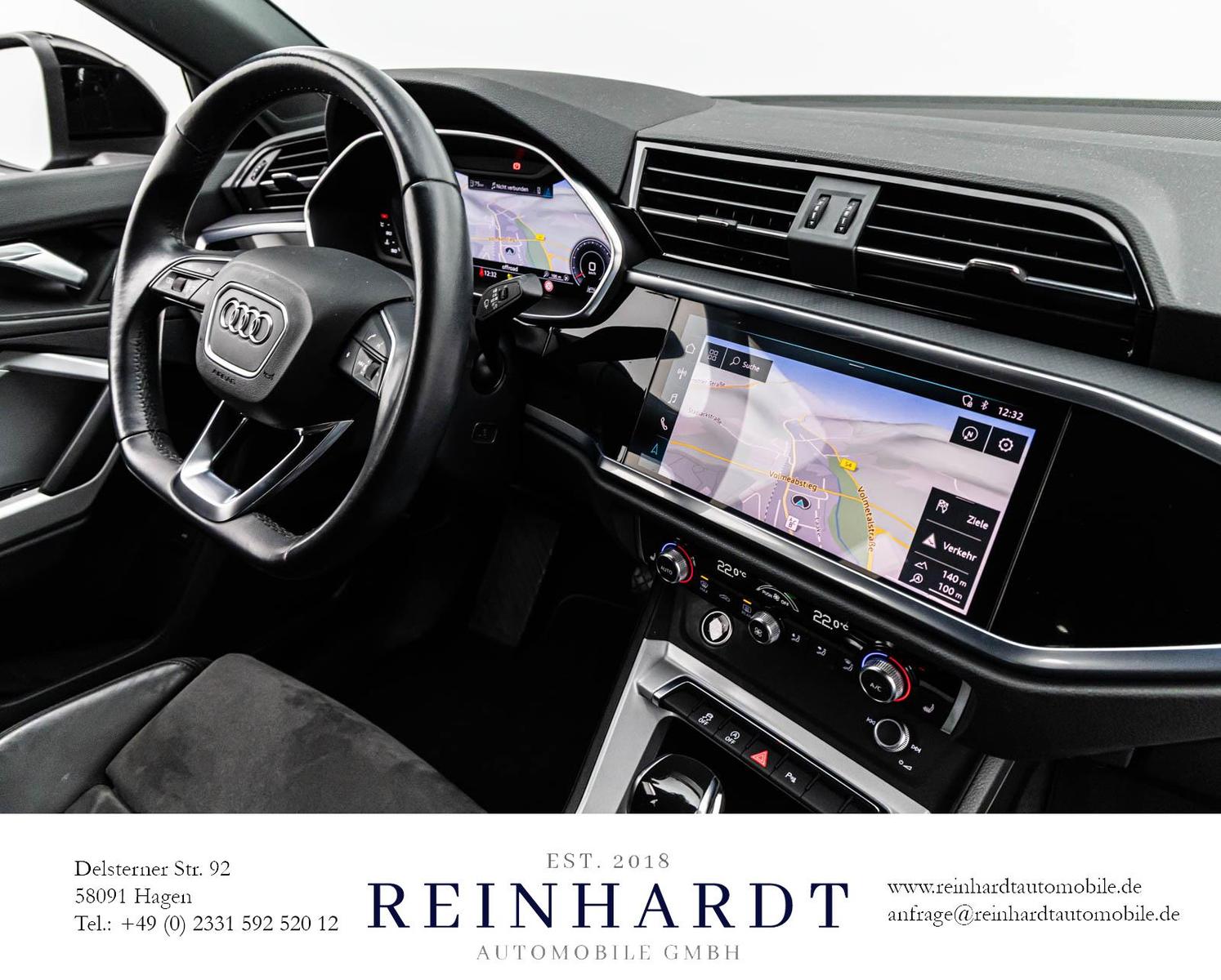 Audi Q3 35TFSi S LINE BLACK 19Z./LED/TEMPO./KAM./DSP, миниатюра 17