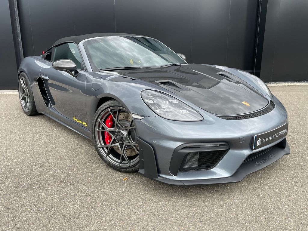 Porsche 718 Spyder RS Weissach Paket Lift BOSE Vanadiumg