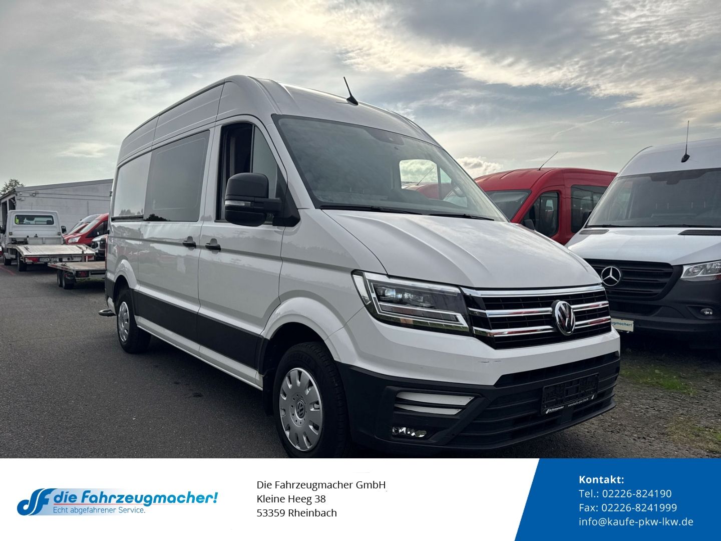 Fahrzeugabbildung Volkswagen Crafter Kasten 35 AUT. mittel L2 Hochd.LED Trend