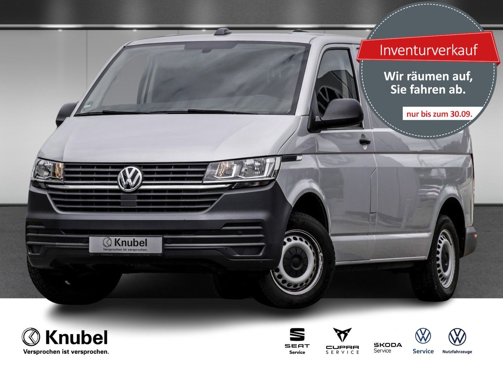 Volkswagen T6 Transporter 6.1 Kasten 2.0 TDI Navi Klima AHK