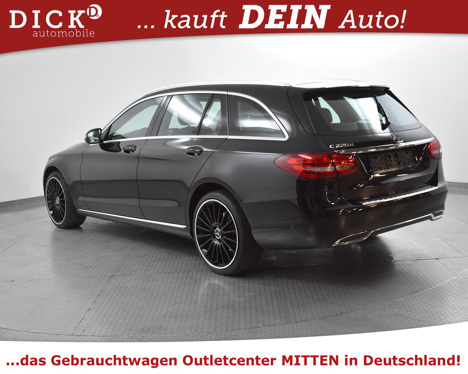 MERCEDES-BENZ C 220d T 9G Exclusive NAVI+LEDER+SHZ+AHK+LED+19" - Image 6