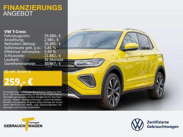 Volkswagen T-Cross 1.5 TSI DSG R-LINE ACC PDC+ KAMERA LED S