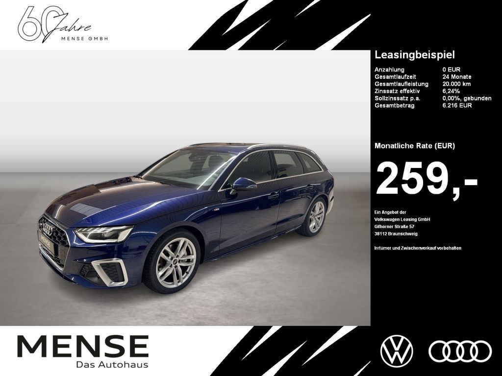Audi A4 Avant 40 TDI quattro S line 2023 (Facelift)