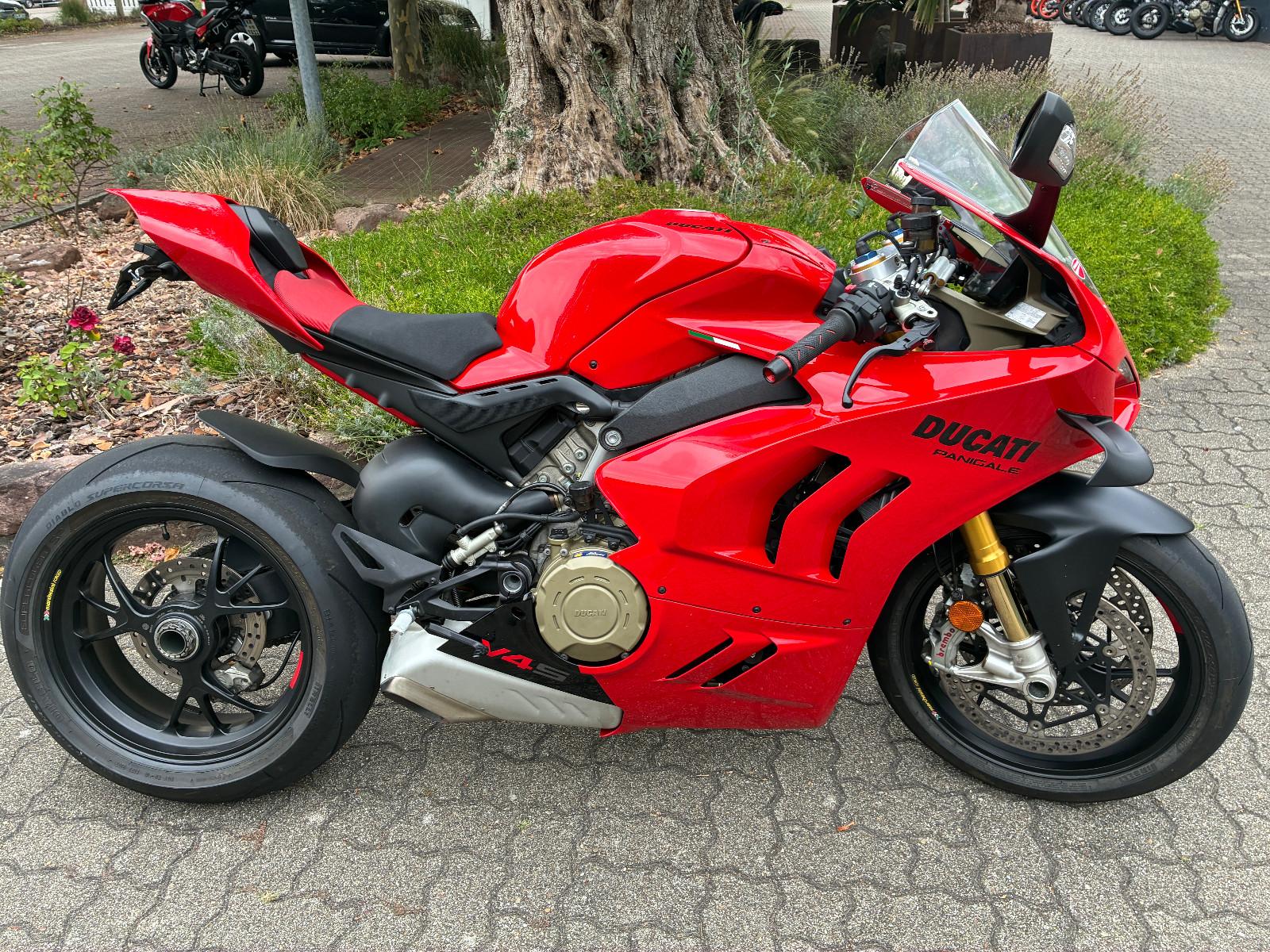 Ducati Panigale V4S - Evotech Kennzeichenhalter