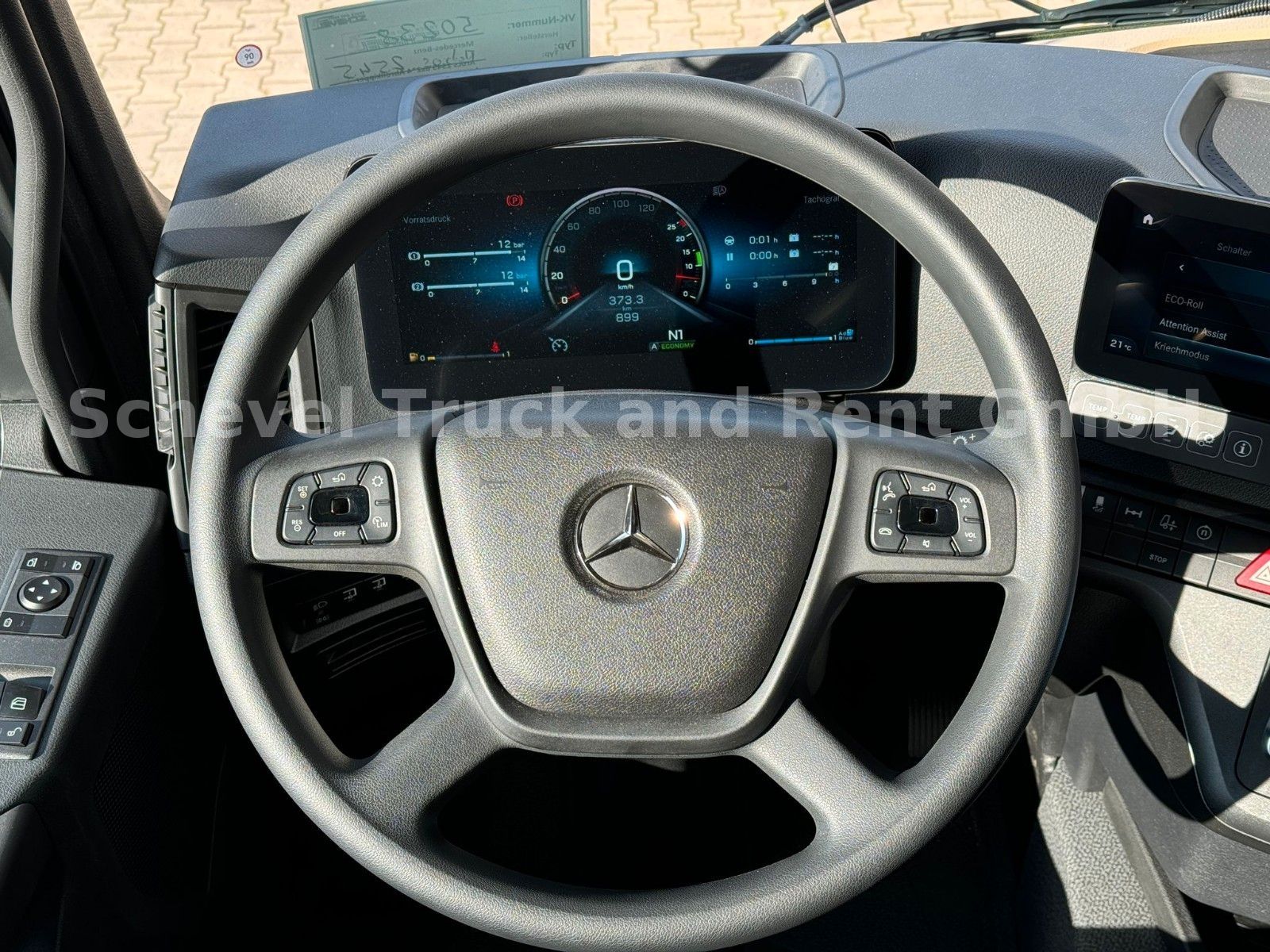 Fahrzeugabbildung Mercedes-Benz Actros 2545 6x2-4 Abrollkipper HYVA  Lift/Lenk